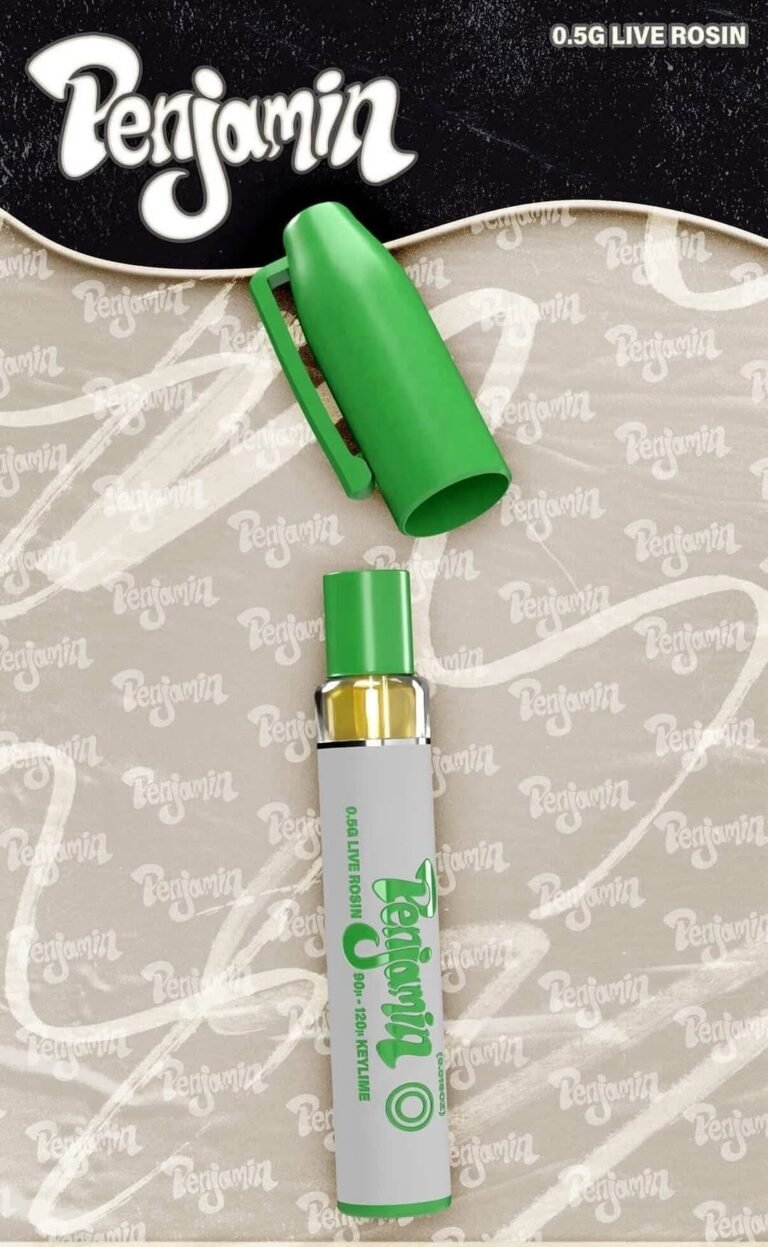 Penjamin Live Rosin Disposable Vape 0.5G – Key Lime Flavor
