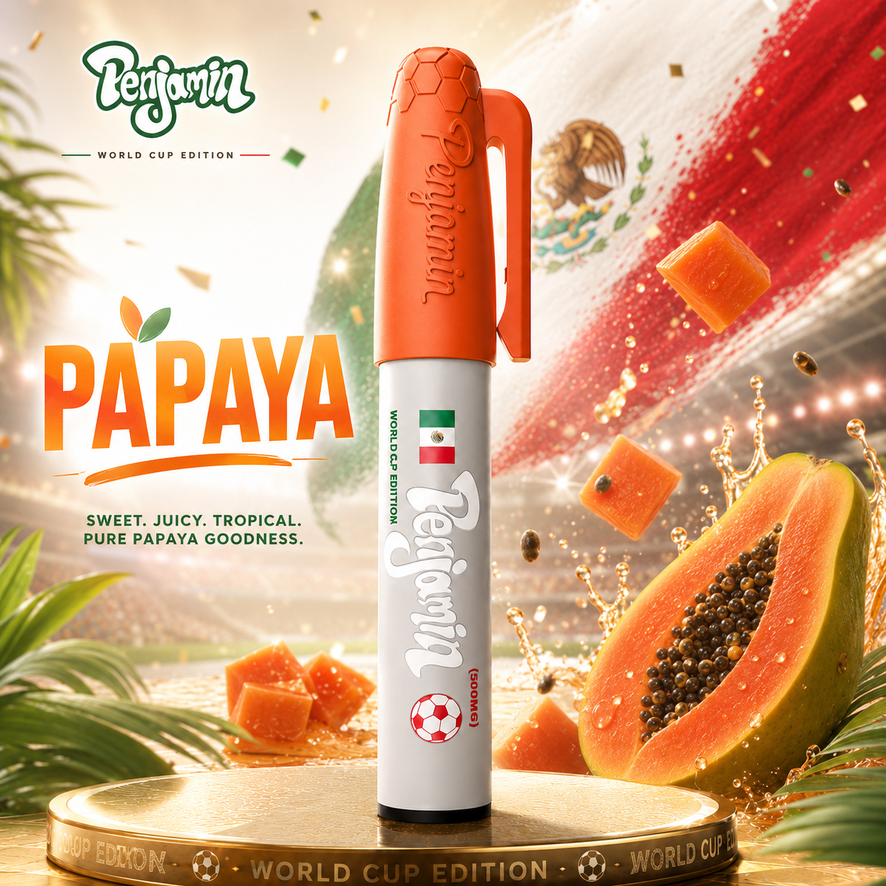 Penjamin Papaya World Cup Edition 500mg Penjamin Papaya World Cup Edition 500mg